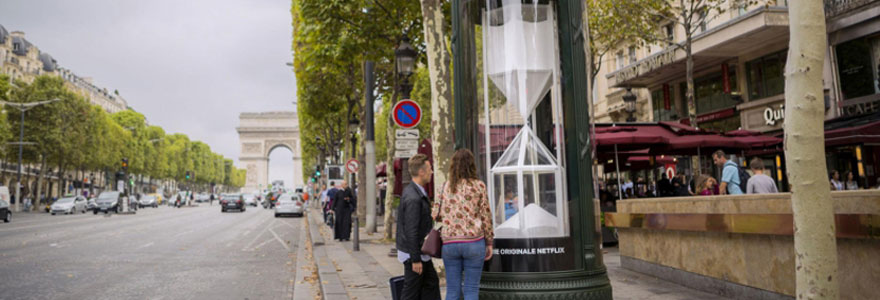 colonne d'affichage